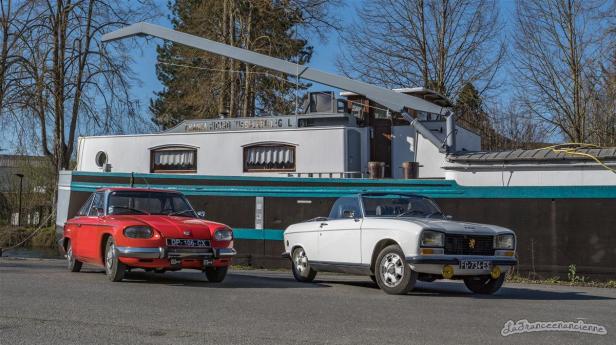 Escapade de deux jours dans la Somme en anciennes – Panhard 24 CT et Peugeot 304&nbsp;cab