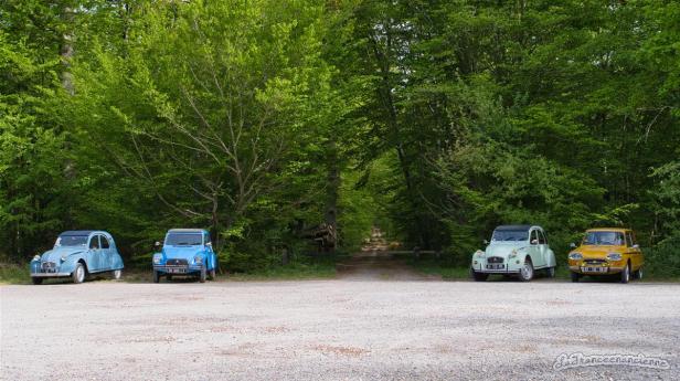 Nos bicylindres en balade en Seine-et-Marne – Episode 2 – Vaux-le-Vicomte, Blandy et&nbsp;Fontainebleau