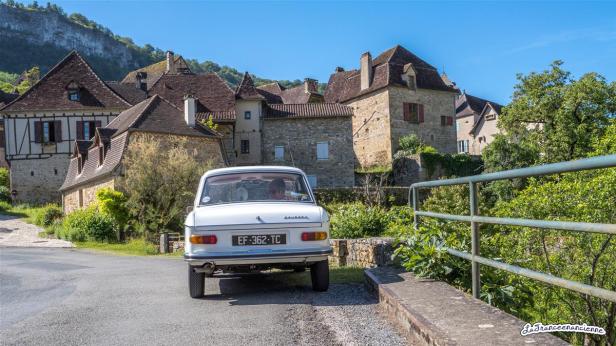 Le Lot en Peugeot 204 – A la découverte du val&nbsp;d&rsquo;Autoire